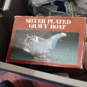 Silver Plated Gravy Boat